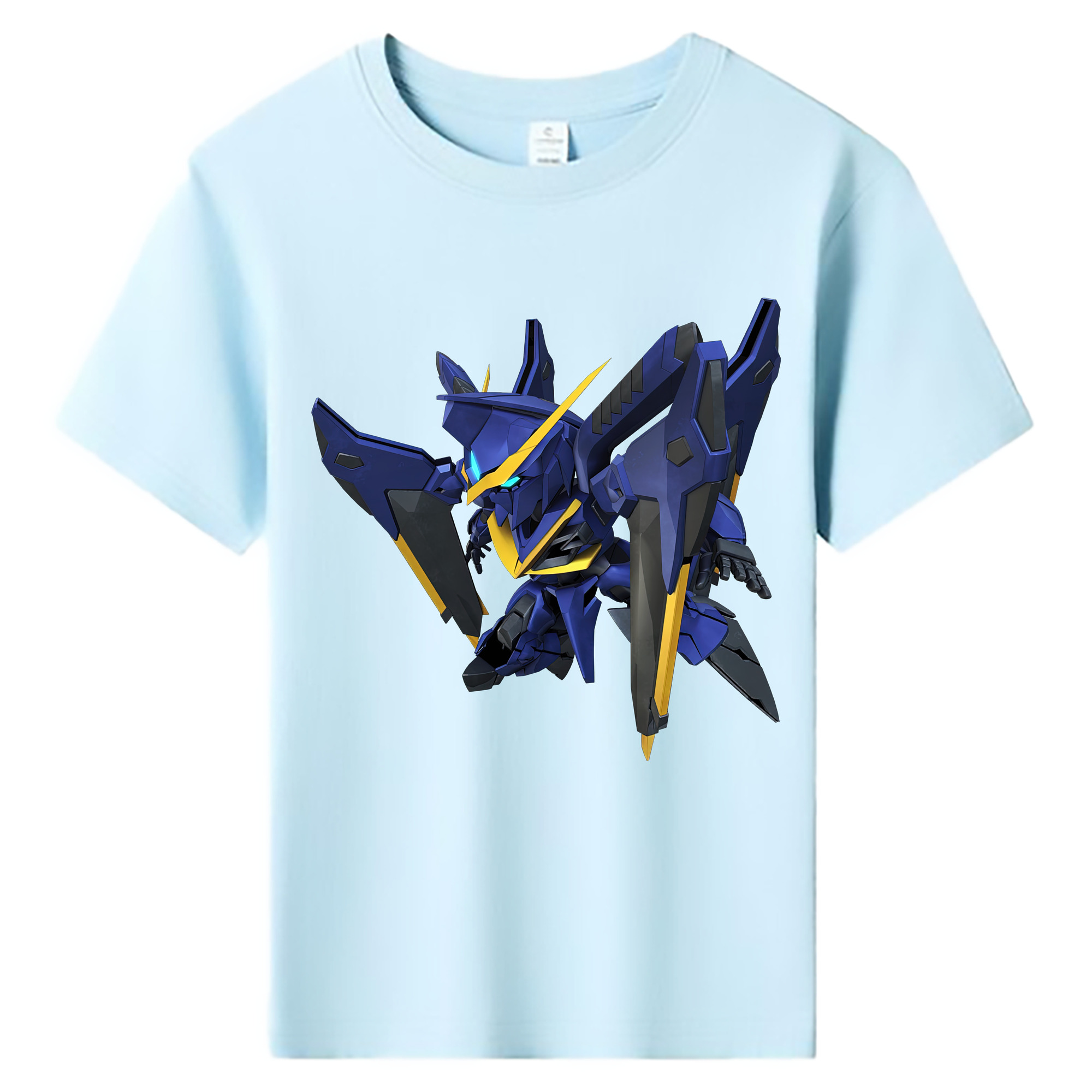 （画像用） 機動戦士ガンダム Mobile Suit Gundam 綿100％キッズTシャツ（フロントプリント）